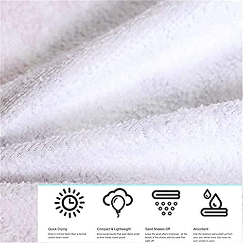 Stillshine. Strandtücher Liegestuhl Bezug mit Seitentasche,Polyester,Bunt Marmor Motiv,für Sonnenliege,Gartenliege Strand,Hotel,Garten,75 × 210 cm (Farbe 3,75 × 210 cm) – Bild 5