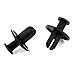 uxcell 100 Pcs 8mm Hole Plastic Screw in Fastener Rivets Retainer Clips