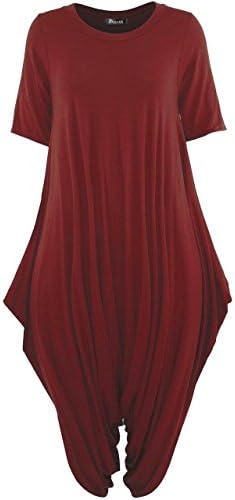 javox fashion Women's Ladies Lagenlook Strappy Baggy Harem Jumpsuit Dress Top Playsuit Cami 10-20