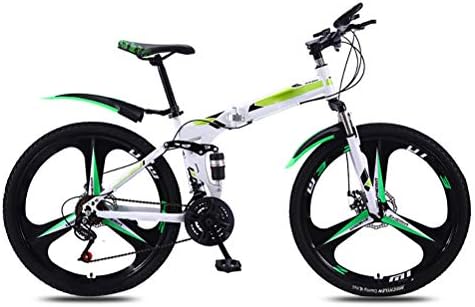 マウンテンバイク24スピード折りたたみ式マウンテンバイク26インチファッション安定したパフォーマンスダブルディスクブレーキ安全サスペンションmtb若者のための高炭素鋼自転車 Innhs Edu Ph