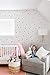 Modern Maxwell Wall Art Decals for Girls Boys Nursery, Bedroom, Living Room “London” Black Dot Room Sticker 168 Pieces