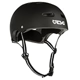 TSG Skate Multi-Sport Helmet (Large/X-Large, Flat Black)