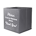 Shoe Covers Box, Opret Foldable Shoe Covers Holder Bootie Box Disposable Shoe Covers Box for Realtors and Open House(Grey)