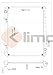 Klimoto Radiator | Compatible with Nissan Pathfinder 2001-2004 Infiniti QX4 3.5L V6 | Compatible with NI3010120 NI3010121 214604W000 214604W017 Q2459 CU2459 RAD2459 DPI2459