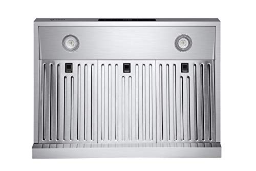 Chef 30" Under Cabinet Range Hood PS10 | PRO PERFORMANCE | Stainless Steel | Touch Screen with High 900 CFM Airflow | Delay Auto-Shut Feature | LED | 3 Speed Settings (Certified Refurbished)