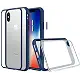 RhinoShield Modular Case for iPhone Xs Max [Mod NX] | Customizable Shock Absorbent Heavy Duty Protective Cover - Compatible w/Wireless Charging & Lenses - Shockproof Black Bumper w/Clear Back