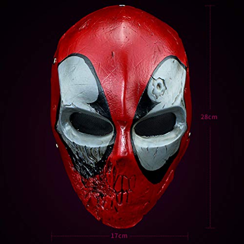 image for WalkingMan Skull Airsoft Wire Masks Full Face Paintball Mask with Meta