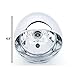 Krator 6 3/4 Custom Chrome Headlight Head Light for any Harley, Honda, Yamaha, Suzuki, Kawasaki, Custom Bike, Cruiser, Choppers