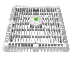 Aqua Star WAV9WR101 9 x 9 in. Wave Grate And Frame