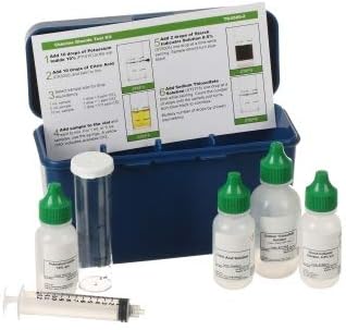 Chlorine Dioxide Test Kit. 1 Drop = 0.5 ppm as Clo2 / 10 ml. Part TK4500-Z