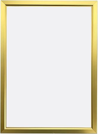 Amazon A P J アルミポスターフレーム ｅフレーム サイズ 210 297mm ゴールド ポスターフレーム パネル 文房具 オフィス用品