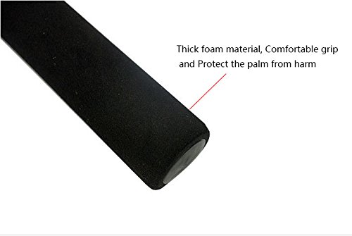 Darhoo-Wrist-and-Forearm-Strength-Training-Fitness-Equipment-Arm-Muscle-get-in-Shape-Wrist-Hand-Exerciser-Steel-Pipe-Foam-Nylon-rope-Black