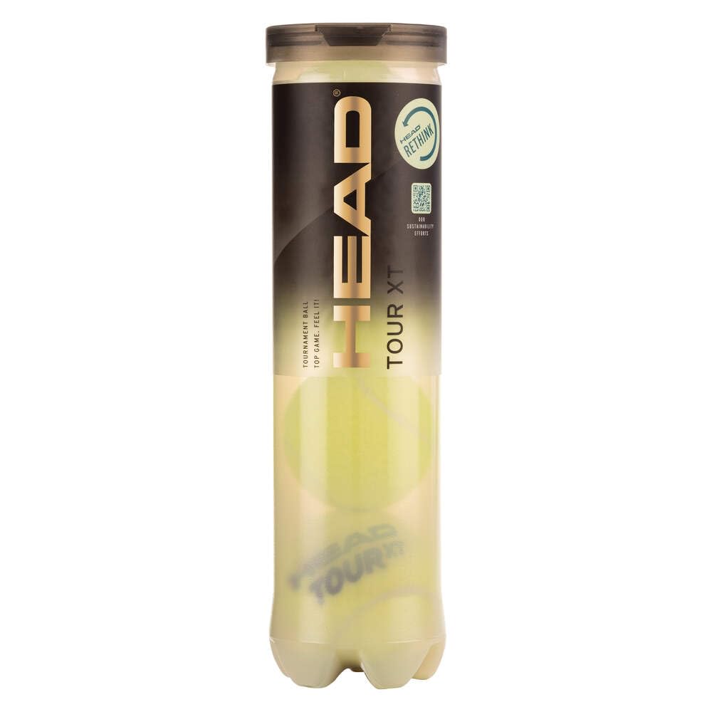 HEAD Tour XT Tennis Balls - Tube of 4