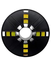 Nova filamento PETG Impresora 3d (1,75 mm, 1 kg, (2.2lb), dimensional Precisión +  0,05 mm, Amarillo