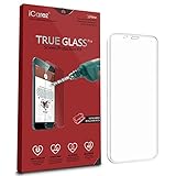 iCarez [Full Screen Coverage] Tempered Glass Screen Protector for Samsung Galaxy S8 [1 Pack] Easy Install with Lifetime Replacement Warranty - Retail Packaging