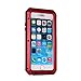iPhone 6 Case,iPhone 6s Case Amever Aluminum Metal Case with Silicone - Water Resistant Shockproof Heavy Duty Tempered Glass Screen Protector - Dual Layer Protective Case for iPhone 6 4.7 Inch