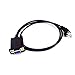 Bestcompu Programming Cable Motorola Radio CDM750 CDM1250 CDM1550 CDM1550 LS CDM1550 LS+ GR300 GR400 GR500 GR1225 LCS2000 LTS2000 Maxtrac-M1225 SM10 SM50 SM120 M10 M100 M120 GM300 M1225