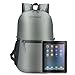 ZOMAKE Lightweight Hiking Backpack Water Resistant,20L Packable Daypack Foldable Small Backpack for Travel(Silvery-B)