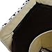 SKL Cat Dog Bed House 20 x 15 x 14 Inches Black Portable Indoor Pet House Dog Bed Cave Bed