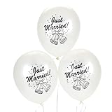 Just Married Balloons (1 dz)