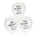 Just Married Balloons (1 dz)