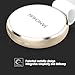 Selfie Ring Light, JANCHUN Rechargeable Selfie LED Camera Light with 7 Light Colors and 3 Levels of Brightness - Gold