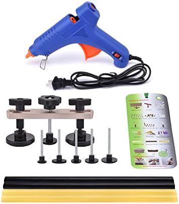 HOTPDR Auto Dent Puller Pop a Dent Auto Body Tools Dent Out Paintless Dent Repair kit (12PCS-1)
