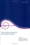 Complex Analysis and Geometry, , 0824796721