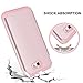 Galaxy J7 2017 Case, BENTOBEN Heavy Duty Shockproof Slim 3 Layers Hybrid Hard PC Soft Silicone Protective Phone Cover for Samsung Galaxy J7 V 2017 / J7 Prime / J7 Perx / J7 Sky Pro/Halo, Rose Gold