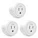 Gosund Smart Plug with Timer Works with Alexa, no Hub Required, ETL and FCC listed Wifi enabled Remote Control Smart Socket,Only Supports 2.4GHz Network (White-3)