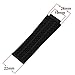 Compatible 26mm x 19mm Black Strap to Fit Hublot Big Bang Tier Men's Watch Band Replacement Strap