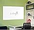 Rabbitgoo Self-Adhesive Wall Sticker Wall Paper Whiteboard Sticker Chalkboard Contact Paper (White) 17.7 by 78.7 Inches with 1 Marker Pen for School/ Office/ Home （for Water-based Marker Pen）