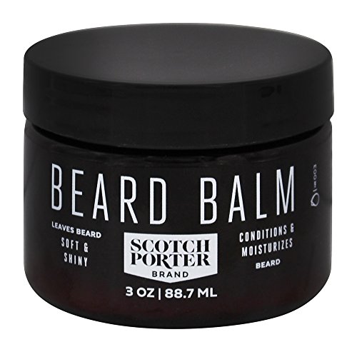 Scotch porter - all natural men s beard balm - 3 oz.