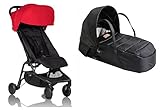 Mountain Buggy Nano V2 Stroller with Bonus Cocoon Carrycot (Ruby)