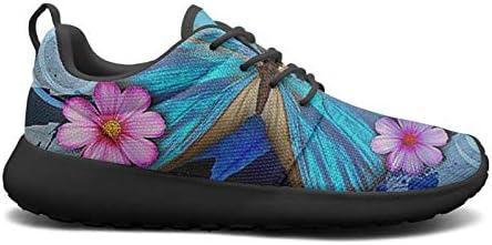 Moonlight butterfly flowers Running Shoes Women Breathable sscool Womens Running Shoes for Women Mesh Comfortable