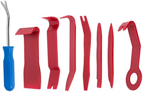 GUGULE Multi-use Car Panel Dash Audio Removal Installer Pry Tools Kit, Set of 8 Pcs.