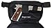 LARGE - DTOM Concealed Carry Fanny Pack RUGGED ULTRA-SOFT SUEDE LEATHER-Black