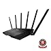 ASUS AC3200 Tri-Band Gigabit WiFi Router, AiProtection Lifetime Security by Trend Micro, Adaptive QoS, Parental Control (RT-AC3200)