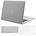 MOSISO Compatible with MacBook Air 13 inch Case (Models: A1369 & A1466, Older Version 2010-2017 Release), Protective Plastic Hard Shell Case & Keyboard Cover & Screen Protector, Neutral Gray