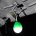 2 Pack Portable LED Lantern Tent Light Bulb for Camping Hiking, Battery Powered Camping Equipment for Outdoor & Indoor by SlimK (Yellow+Green)