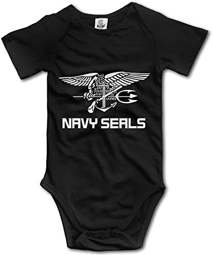 Navy Seals Logo Newborn Infant Baby Clothes T-shirt Baby Onesie Baby Short-Sleeve Bodysuit
