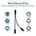 Adapter for iPhone 7 Adapter for iPhone Accessories Headphone Dongle AUX Audio Jack for iPhone X/XS/XR/8/8 Plus Dual Ports 2in1 Splitter Music+Charge+Call+Volume Control Cable Plug and Play iOS 13thumb 1