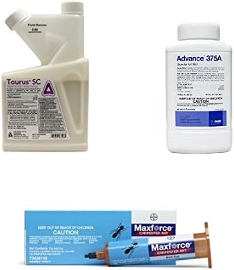 Carpenter Ant Control Kit with Taurus SC Maxforce Carpenter Ant Gel Bait Advance 375A Granular Ant Bait
