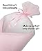 BundleBee Baby Wrap Swaddle Blanket, Pink, 0-4 Months