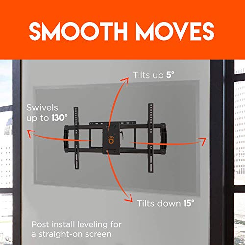 ECHOGEAR Full Motion Articulating TV Wall Mount Bracket for TVs Up to