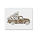 Christmas Truck Stencil - Reusable Stencils for Christmas Time - Quick Shipping & Made in U.S.A.