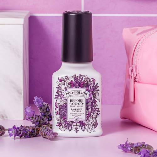 Poo-Pourri Before-You-Go Toilet Spray, Original Citrus, 4 Fl Oz - Lemon, Bergamot and Lemongrass