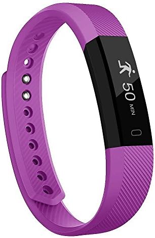 Fitness Tracker, Purple Smart Sport Fitness Tracker with Waterproof Touch Screen for Step Distance Calories Sleep Pedometer Remote Camera Shoot
