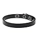 joymiao Leather Cuff Bracelet for Women Punk leather Wristband Braided Wrap Bangle Set Brown and Black Adjustable
