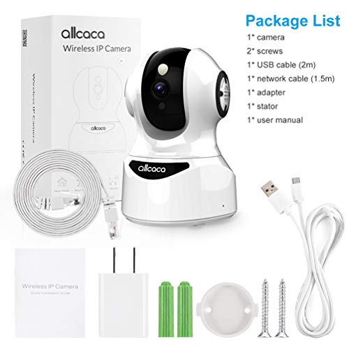 Wireless Security Camera, 4MP Baby Monitor Pet Camera Indoor Home Security Camera System with Sound Detection 2 Way Audio Cloud Service Night Vision, Support iOS/Android TF Card for Pets Elders Babies